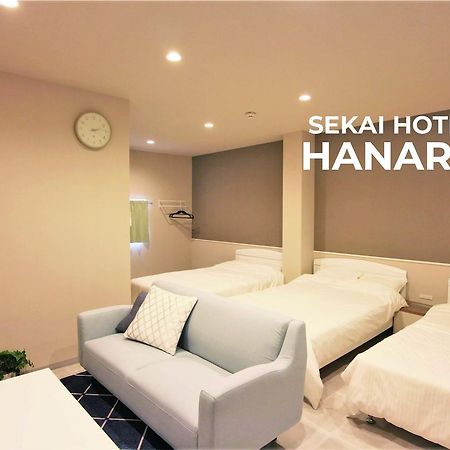 Sekai Hotel Mangetsu Osaka Bagian luar foto